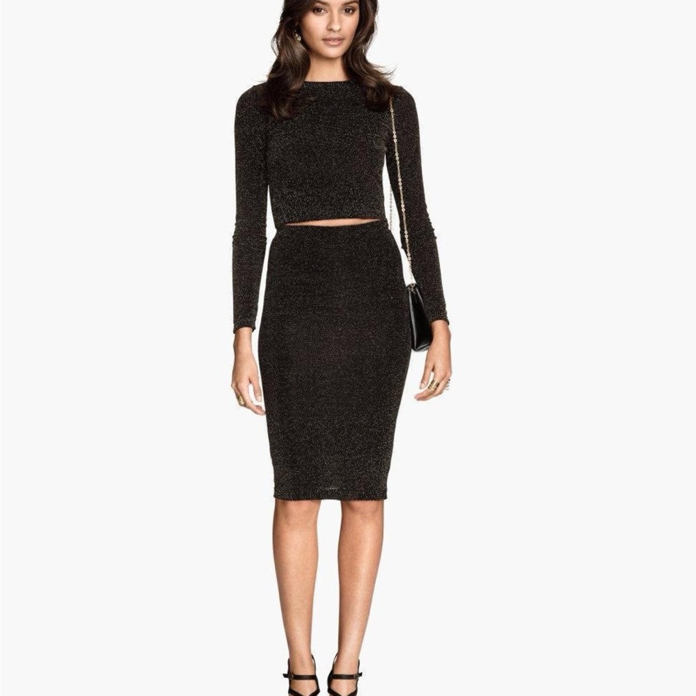 Sparkly Pencil Skirt